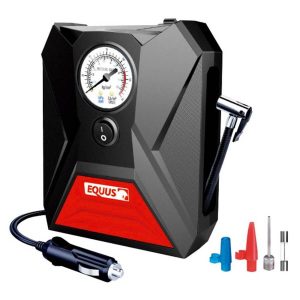 Compresor EQUUS p/auto 12V luz led