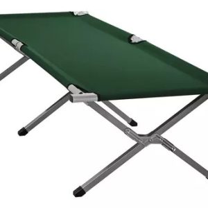 Catre ARYE verde de aluminio 191*64*42