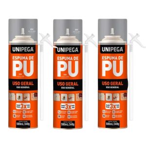 Espuma poliuretano UNIPEGA 500ml PU PRO