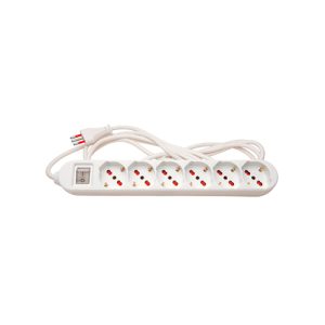 Alargue CONTACTUM 6 schuckos 3mts c/interruptor(716871)
