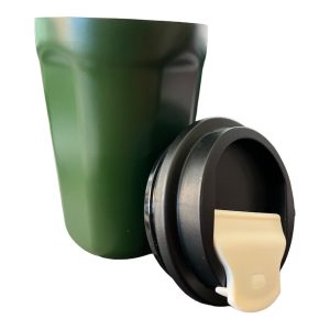 Vaso termico 400ml c/tapa VERDE