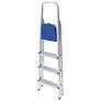 Escalera aluminio 4 escalones MOR5102