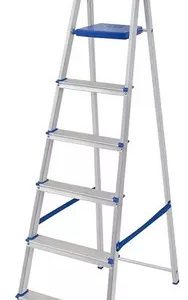Escalera aluminio 6 escalones MOR5104