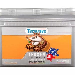 Tersen Latex p/Inter. Naranja Alegre 4 lt