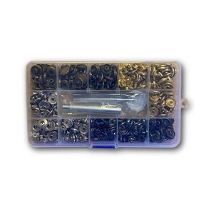 Set de 120 broches a presion