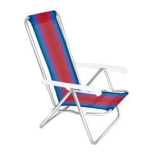 Silla MOR aluminio reclinable 4 posiciones