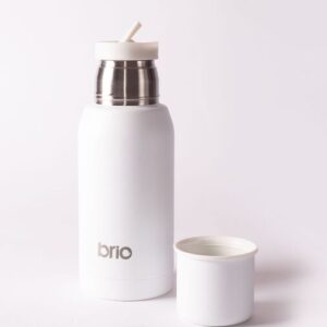 Termo BRIO 750ml BLANCO(garantía POR VIDA)