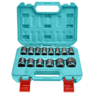 Set 14 dados impacto TOTAL enc.1/2" EN VALIJA