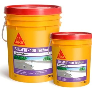 Membrana SIKAFILL-100 TECHOS blanco x 20kg +4kg